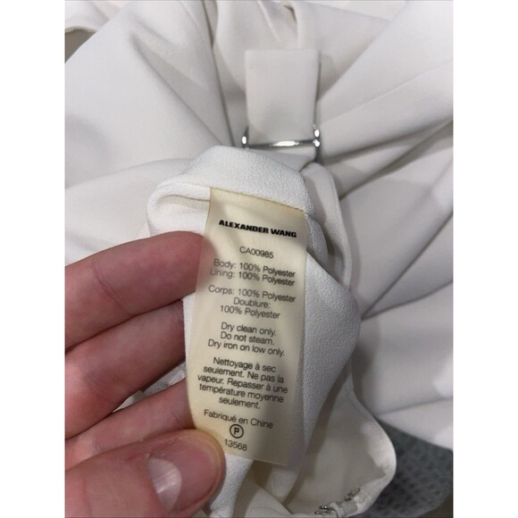 Alexander Wang Woman’s White Jumpsuit Size 2 - Picture 8 of 8
